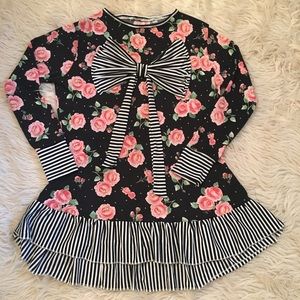 Striped floral//SOLD//